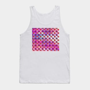 Space Strawberry Pattern Tank Top